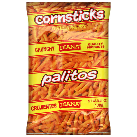 Palitos de maíz con sabor a barbacoa Diana Palitos 5.57 oz