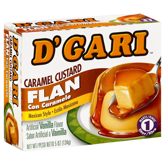 Flan D'Gari de 5 onzas