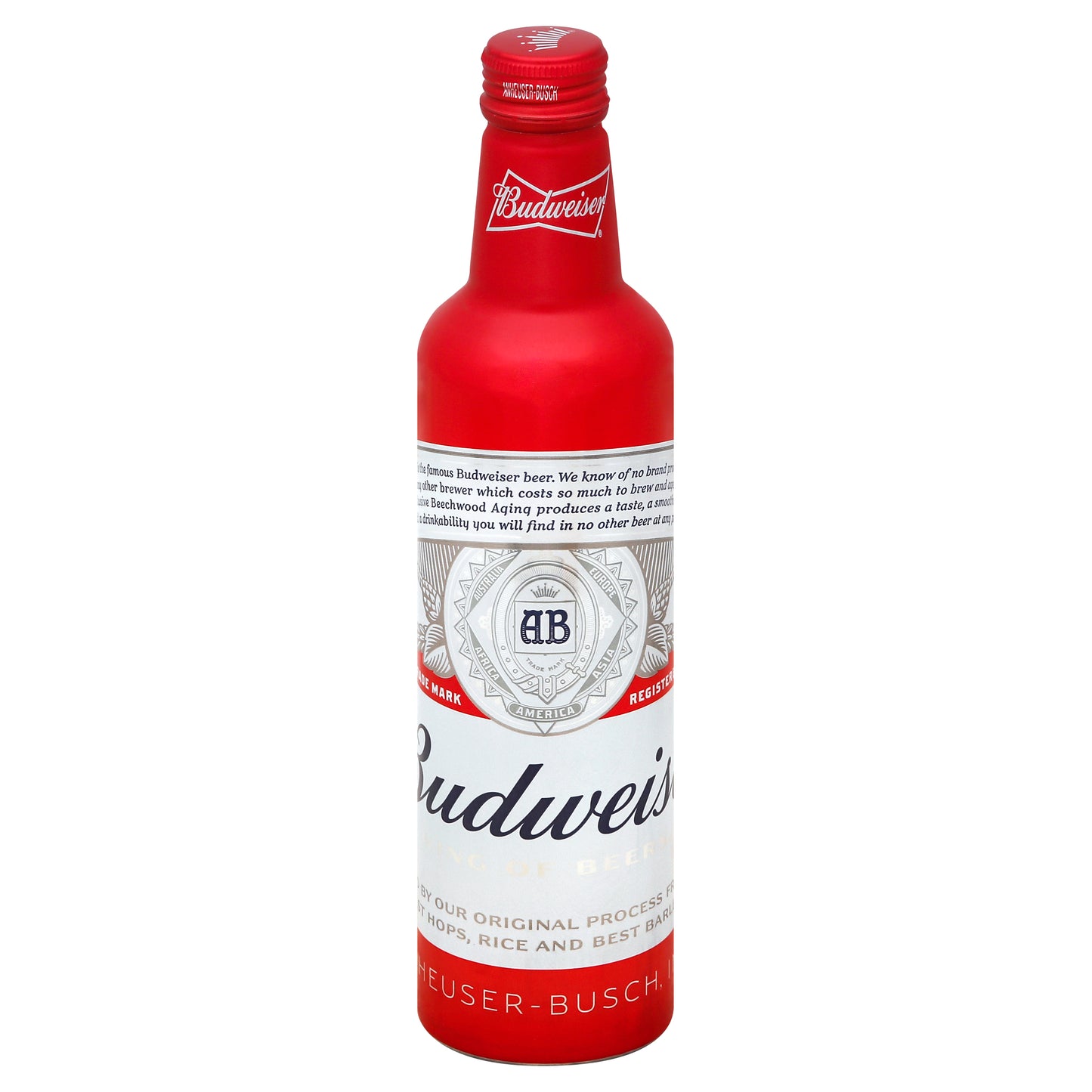 Cerveza Budweiser de 16 onzas