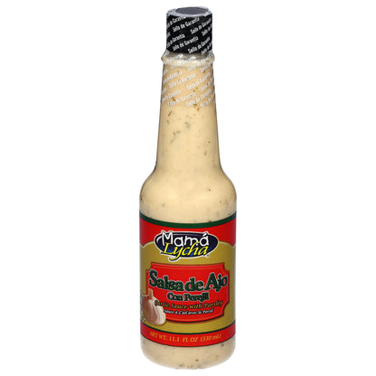 Salsa de ajo Mama Lycha con perejil 325 ml