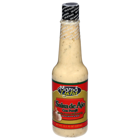 Salsa de ajo Mama Lycha con perejil 325 ml