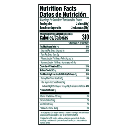 Bimbo Panqué Casero Bizcocho, 10.58 oz