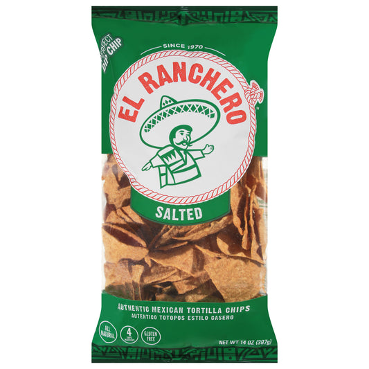 Chips de tortilla salados El Ranchero 14 oz