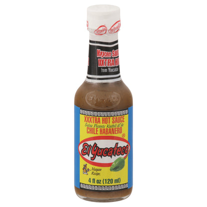 El Yucateco Xxxtra Chile Habanero Salsa Picante 4 fl oz