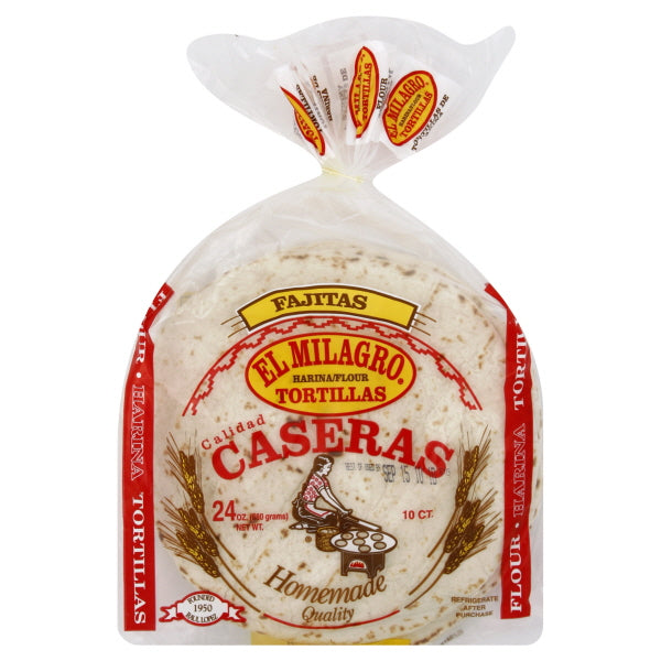 Tortillas El Milagro 10 unidades