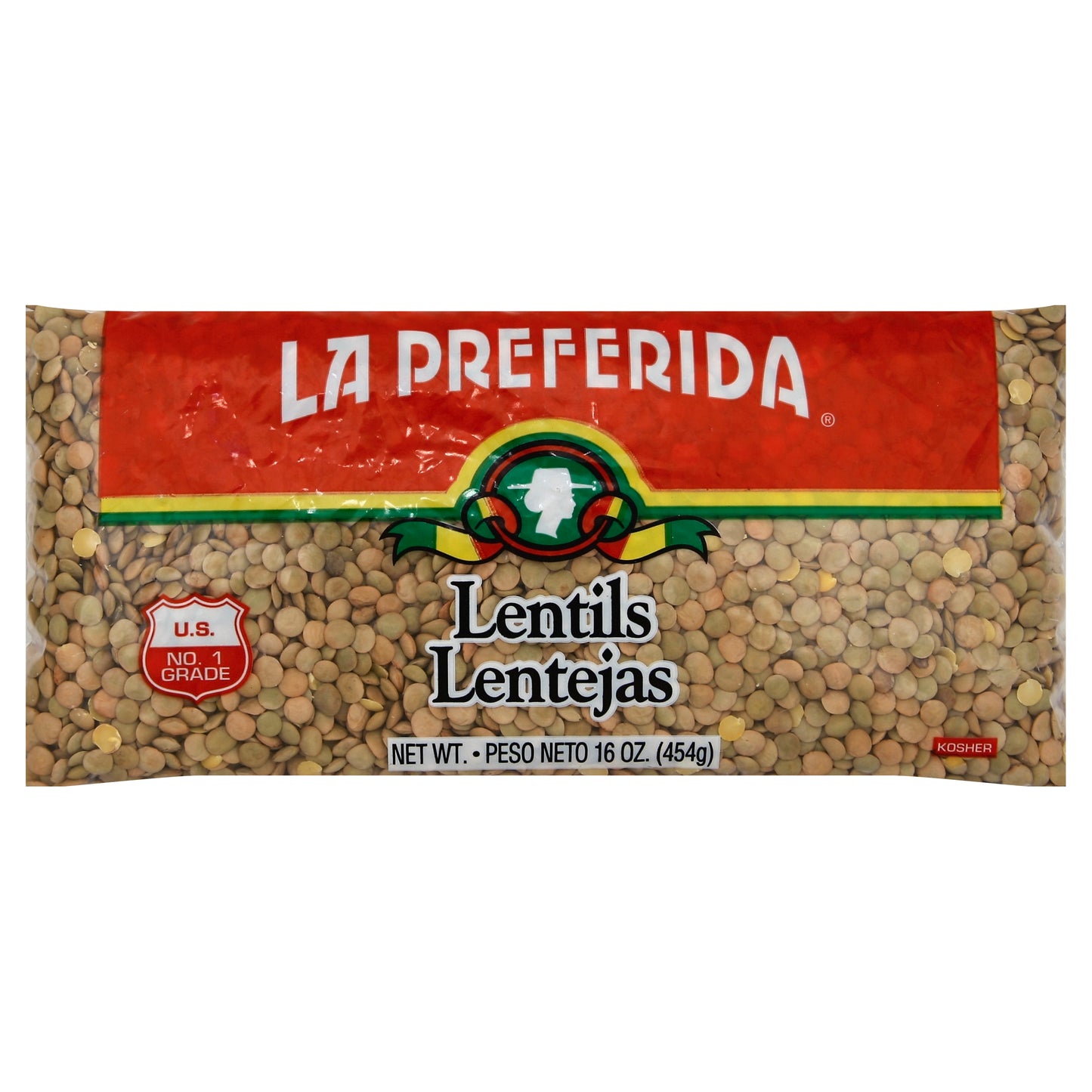 Lentejas La Preferida 16 oz