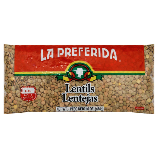 Lentejas La Preferida 16 oz