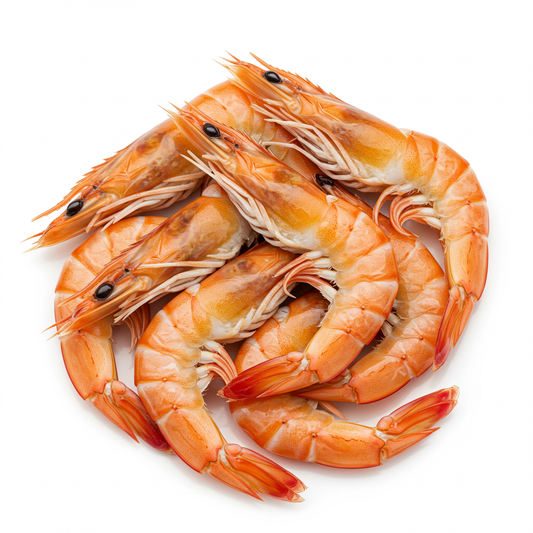 Camarones precocidos